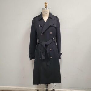 Club Monaco Dark Navy Trench Coat